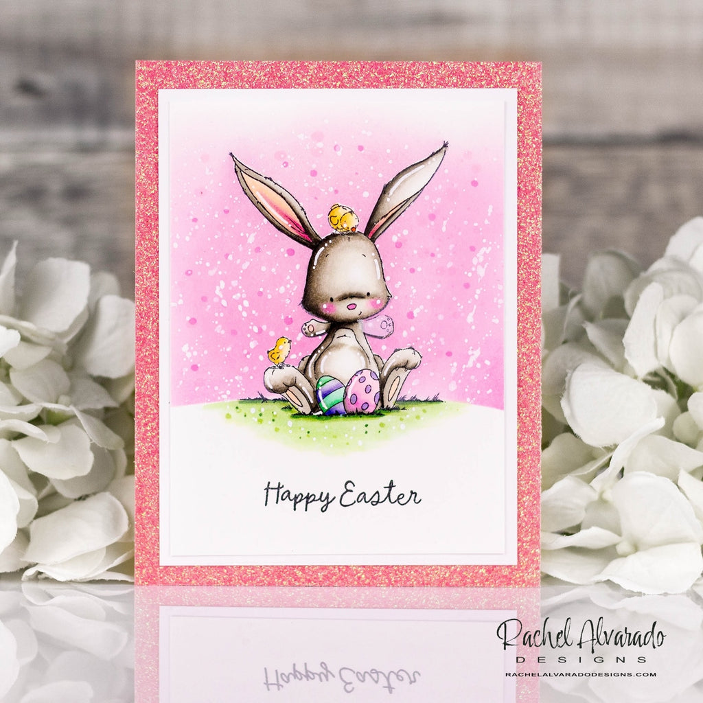 Simon Says Stamps and Dies Bunny Blessings set930bb Favorite Things Easter Card | color-code:ALT06