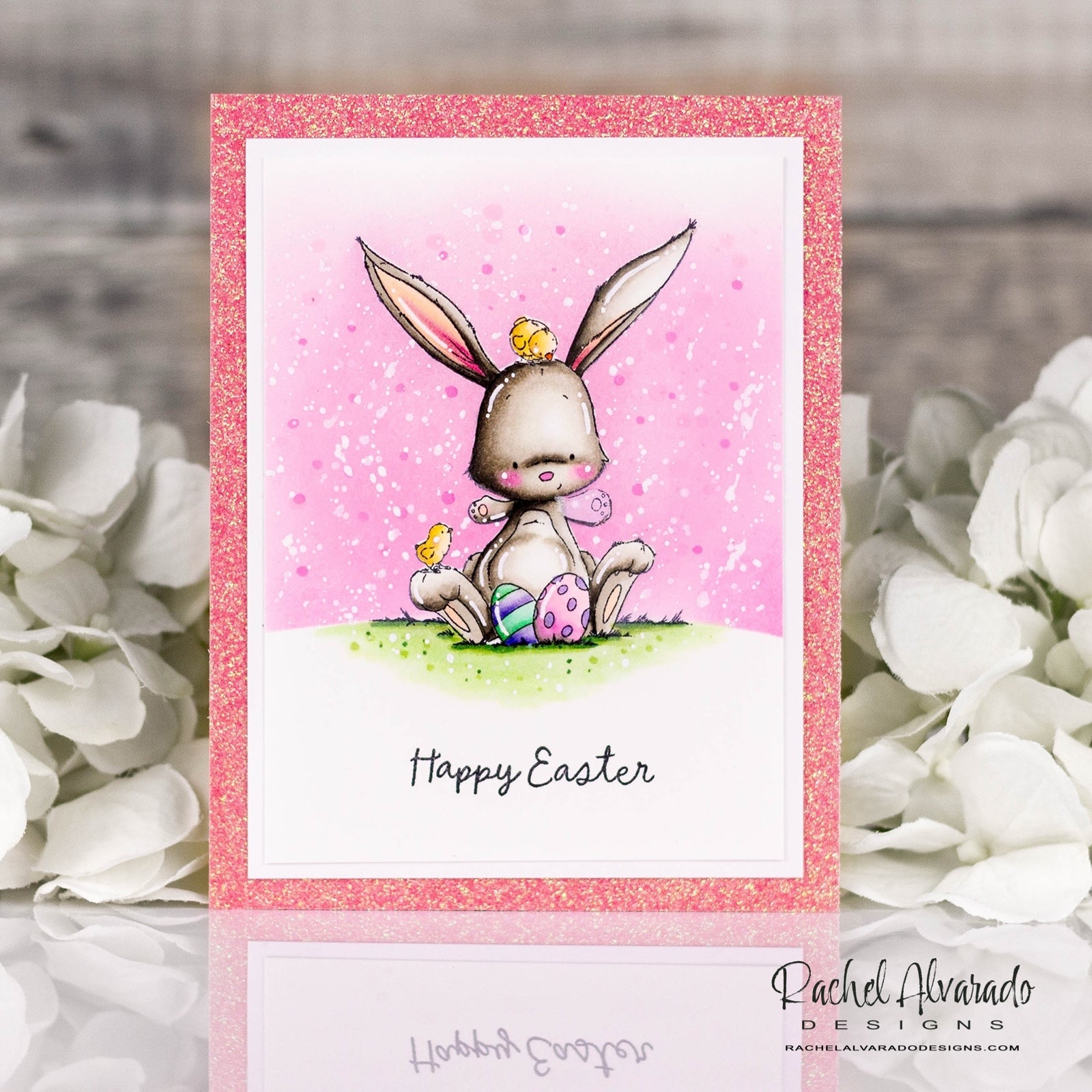 Simon Says Stamps and Dies Bunny Blessings set930bb Favorite Things Easter Card | color-code:ALT06