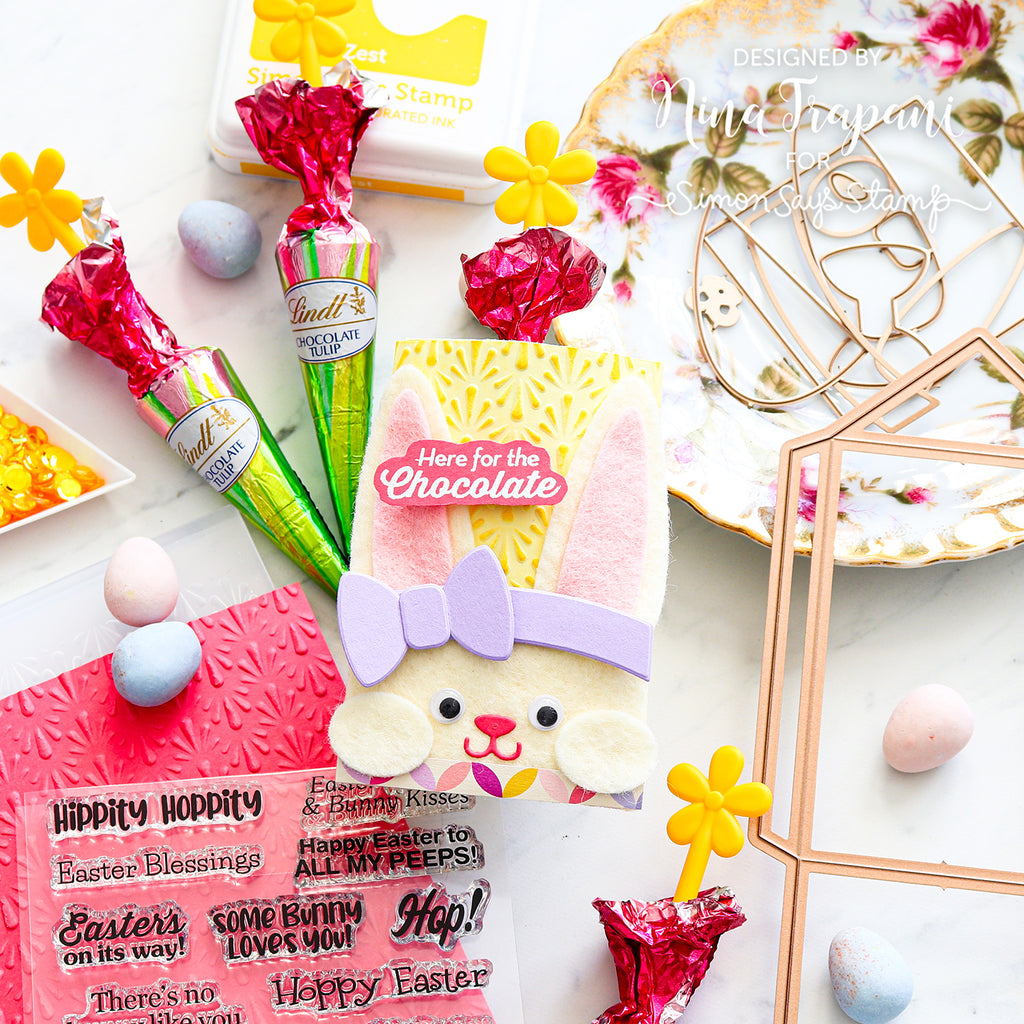 Bunny Treat Holder Here for the Chocolate | color-code:ALT03