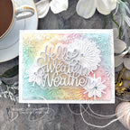 Simon Says Stamp Embossing Folder And Dies Burst Snowflakes sfd365 All The Joy WInter Card | color-code:ALT03