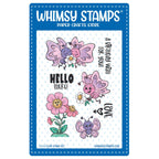 Whimsy Stamps Butterfly Wishes Clear Stamps khb216