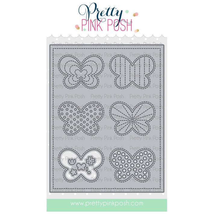 Pretty Pink Posh Butterfly Cover Plate Die
