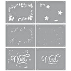 STN-067 Spellbinders Layered Noel Foliage Stencils