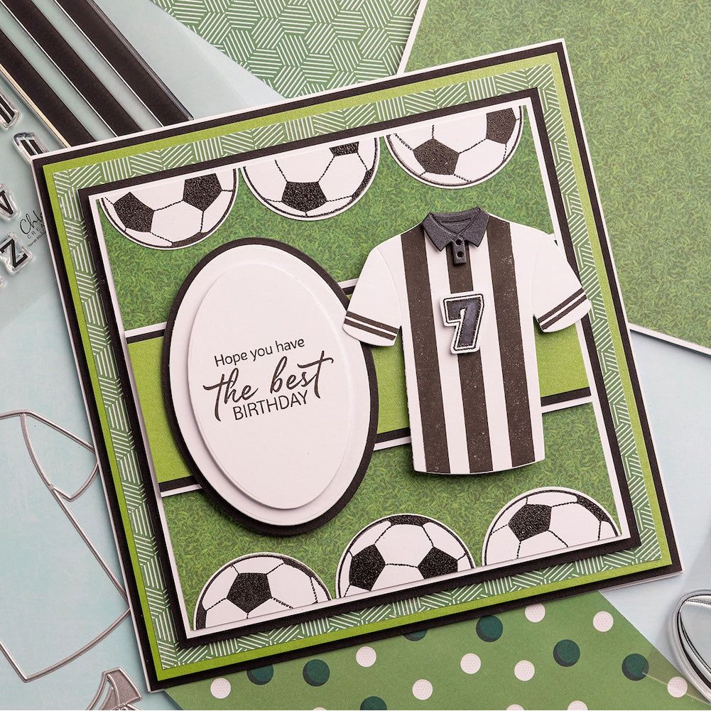 Chloe's Creative Cards Balls Die and Stamp Set c-diest-hhba birthday