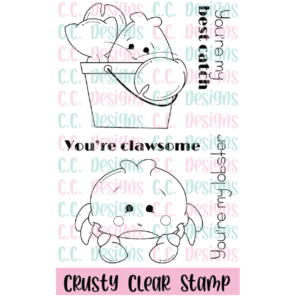 C.C. Designs Crusty Clear Stamp Set ccd-0386