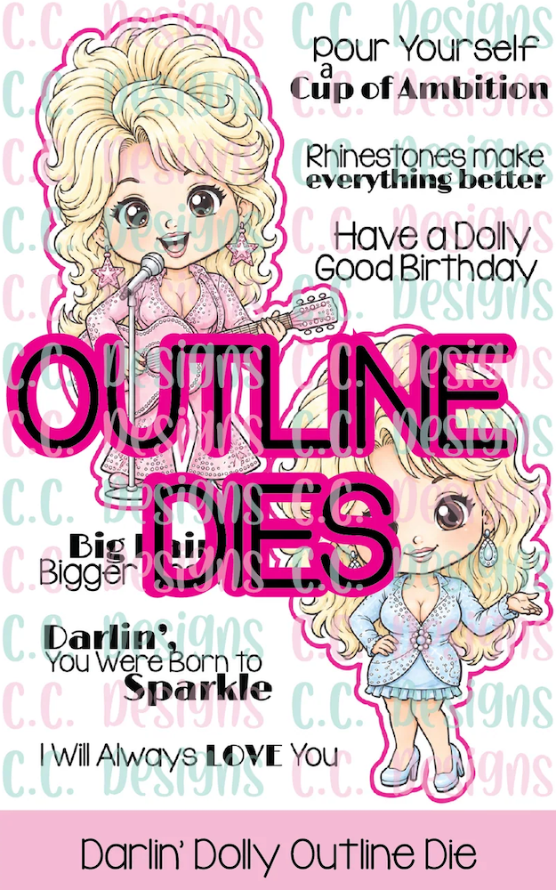 C.C. Designs Darlin' Die Set cc-bt303