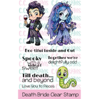 C.C. Designs Death Bride Clear Stamp Set ccd-0436
