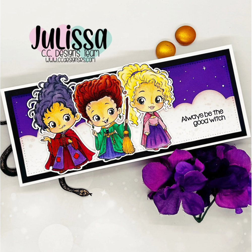 C.C. Designs HP Clear Stamp Set ccd-0435 julissa 