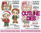 C.C. Designs Jelly of the Month Stamps and Dies Bundle