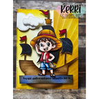 C.C. Designs One Pirate Clear Stamp Set ccd-0426 keri pirate ship