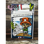 C.C. Designs One Pirate Clear Stamp Set ccd-0426 set sail for your dreams kerri