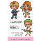 C.C. Designs Pirate Friends Clear Stamp Set ccd-0428