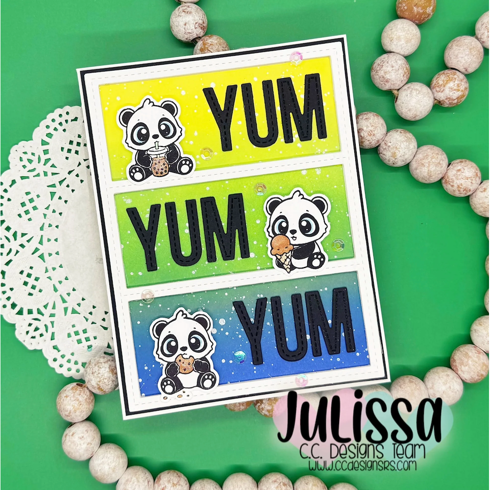 C.C. Designs Pocket Panda Die Set cc-bt299 julissa