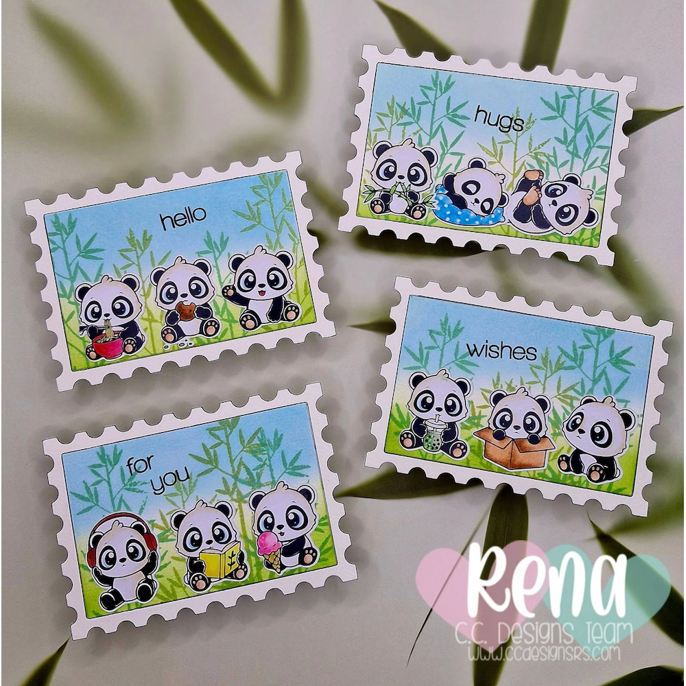 C.C. Designs Pocket Panda Die Set cc-bt299 rena