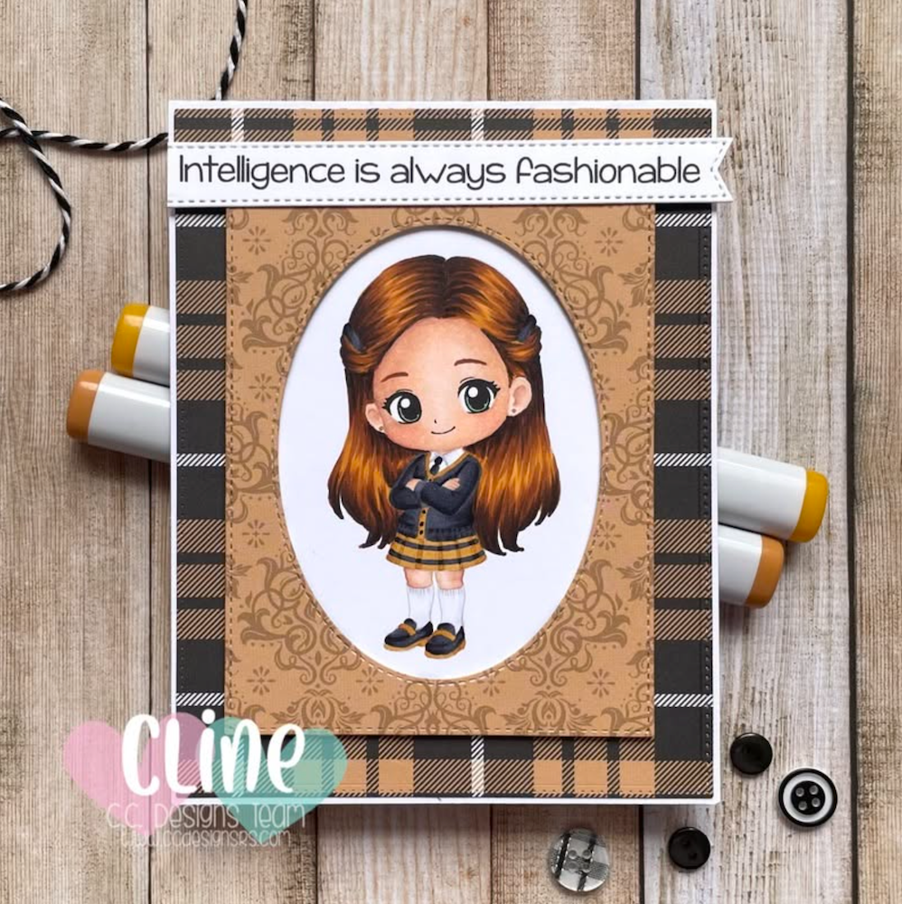 C.C. Designs Properly Opinionated Clear Stamp Set ccd-0438 cline
