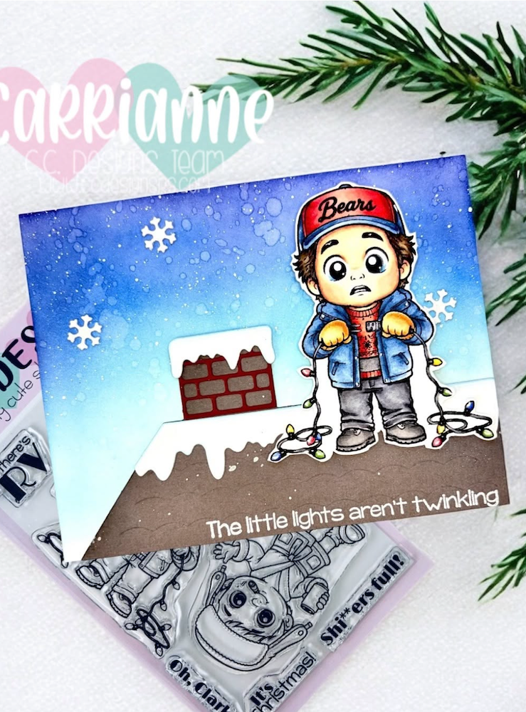 C.C. Designs RV Clear Stamp Set ccd-0445 clark