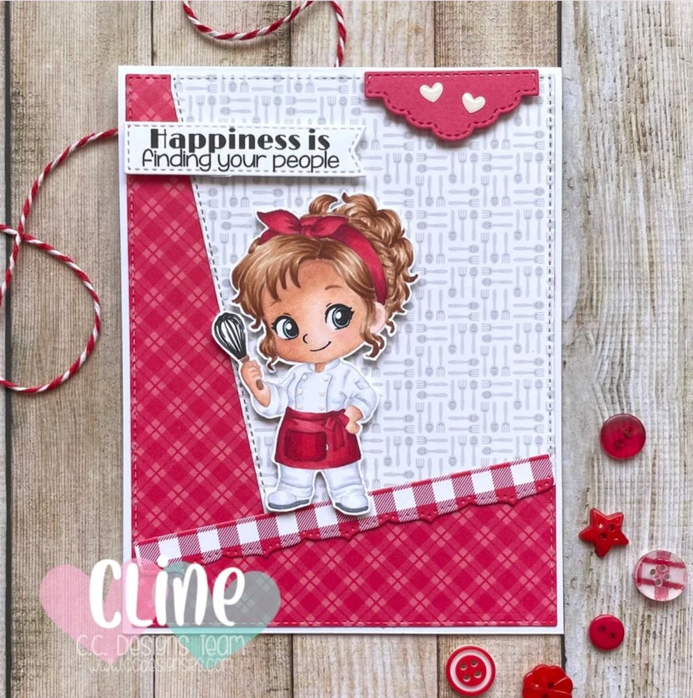 C.C. Designs Stars Hollow Clear Stamp Set ccd-0437 sooki