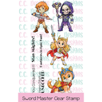 C.C. Designs Sword Master Clear Stamp Set ccd-0430