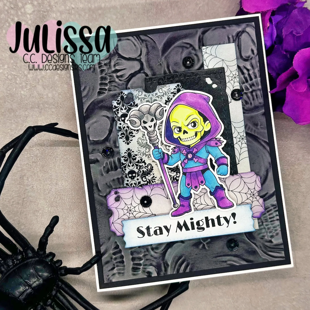 C.C. Designs Sword Master Clear Stamp Set ccd-0430 julissa