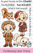 C.C. Designs The Blessing Clear Stamp Set ccd-0446