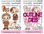 C.C. Designs The Blessing Stamps and Dies Bundle