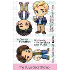 C.C. Designs The Guys Clear Stamp Set ccd-0440