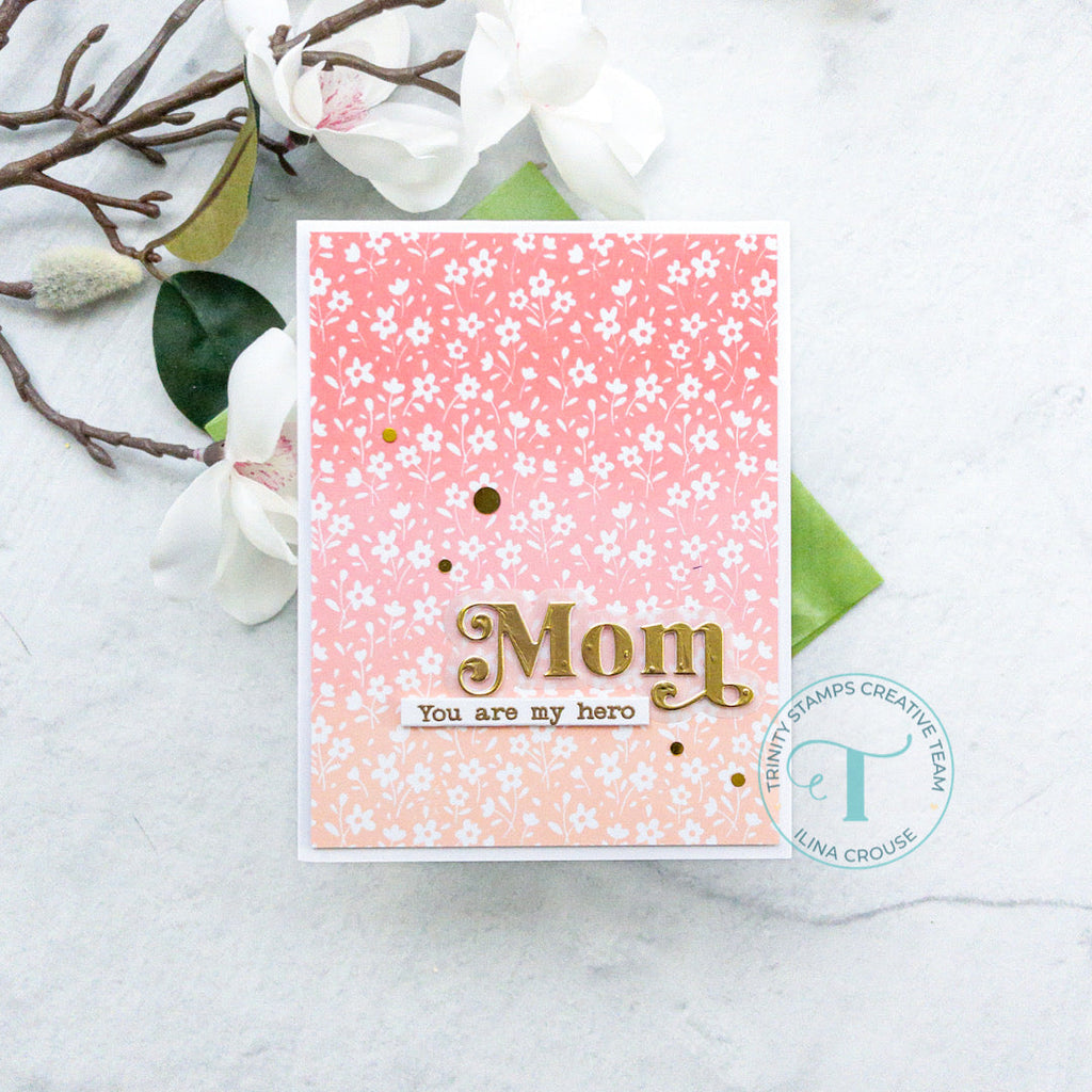 Trinity Stamps GOLD COIN METALLIC CONFETTI Embellishment Box 953931 Hero Mom Card | color-code:ALT01
