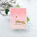 Trinity Stamps GOLD COIN METALLIC CONFETTI Embellishment Box 953931 Hero Mom Card | color-code:ALT01