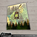 Brutus Monroe Watercolor Forest DuoFoil Sheets bru2546