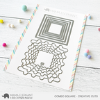Mama Elephant Combo Square Creative Cuts Steel Dies*