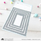Mama Elephant Deckled Frames Creative Cuts Steel Dies