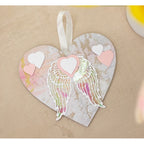 Crafter's Companion Seashell Illusion Film cc-ilf-seas angel wings heart
