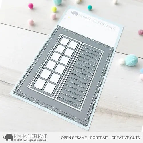 Mama Elephant Open Sesame Portrait Creative Cuts Steel Dies