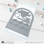 Mama Elephant Seaside Vibes Creative Cuts Steel Dies