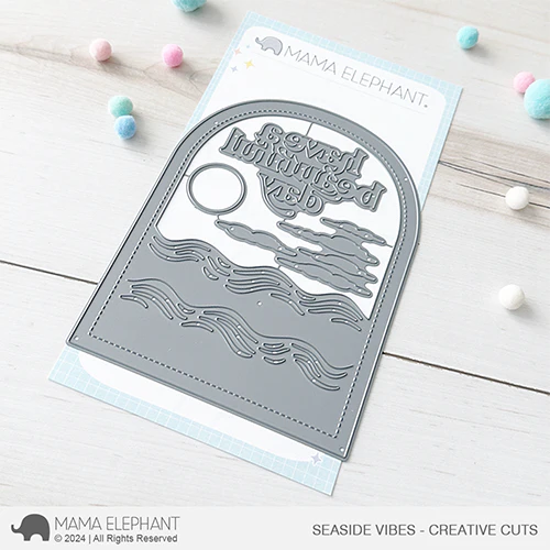 Mama Elephant Seaside Vibes Creative Cuts Steel Dies