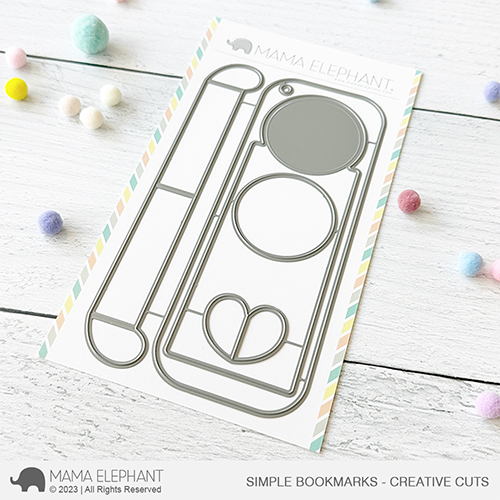 Mama Elephant Simple Bookmarks Creative Cuts Steel Dies