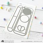 Mama Elephant Simple Bookmarks Creative Cuts Steel Dies