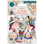 Craft Consortium 12 Days of Christmas Chipboard Ephemera CCEPH010