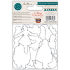 Craft Consortium 12 Days of Christmas Chipboard Ephemera CCEPH010 back
