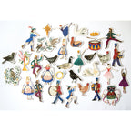Craft Consortium 12 Days of Christmas Chipboard Ephemera CCEPH010 spaced