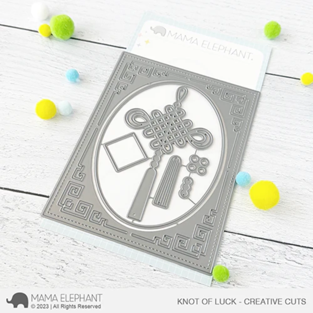 Mama Elephant Knot of Luck Creative Cuts Steel Dies