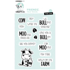 Studio Light Holy Cow Friendz Clear Stamps ccl-fr-stamp599