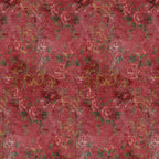 Tim Holtz Fabric By The Yard Red Tapestry ccth021 Eclectic Elements Canvas