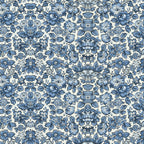 Tim Holtz Fabric By The Yard Indigo Wallpaper ccth030 Eclectic Elements Canvas
