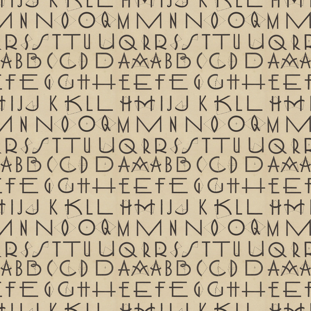 Tim Holtz Fabric By The Yard Charcoal Typography ccth032 Eclectic Elements Canvas