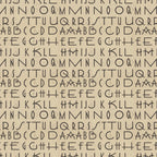 Tim Holtz Fabric By The Yard Charcoal Typography ccth032 Eclectic Elements Canvas