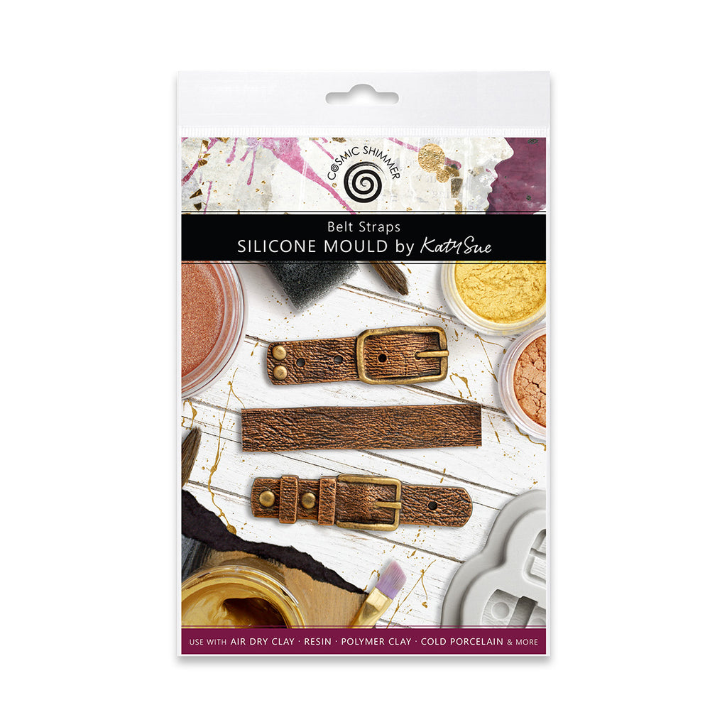 Cosmic Shimmer Belt Straps Silicone Mould ce0083-cs