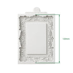 Cosmic Shimmer Large Vintage Frame Silicone Mould ce0104-cs dimensions