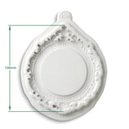 Cosmic Shimmer Regency Crest Frame Silicone Mould ce0163-cs mold dimensions