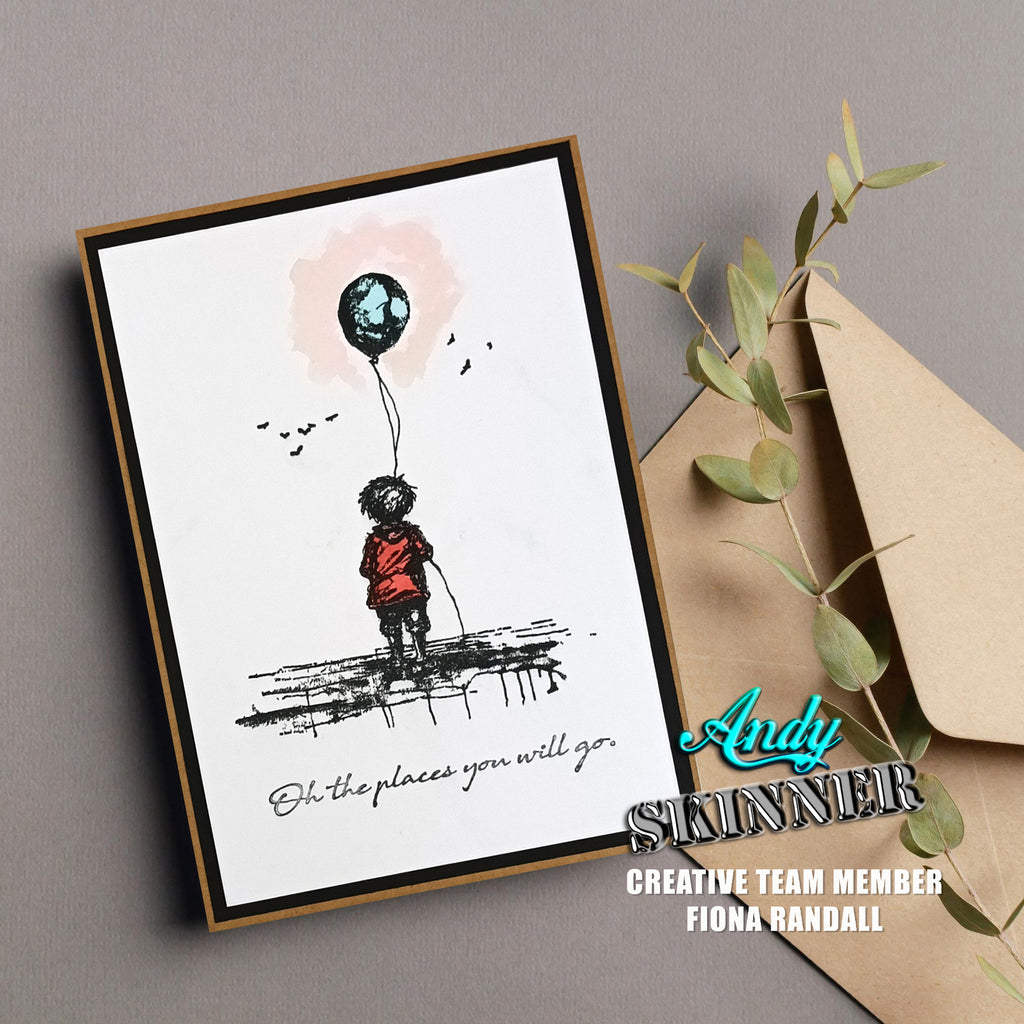 Creative Expressions The Places You Will Go Cling Stamps ceasr058 balloon